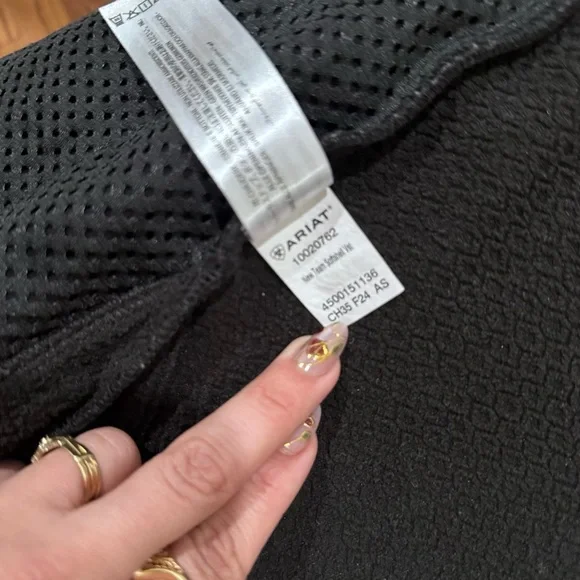 Ariat Black Softshell Women’s Vest with Logo Size Small ref 10020762 - Picture 8 of 12